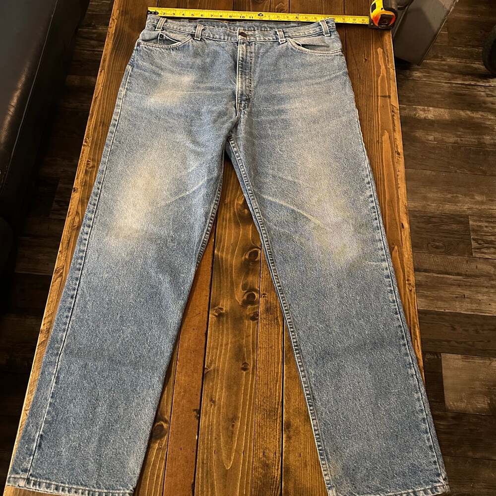 Vintage Levis 540 Leather Tab Denim Jeans